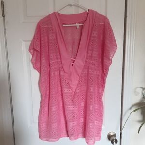 CLIX swimsuit cover up medium nwot